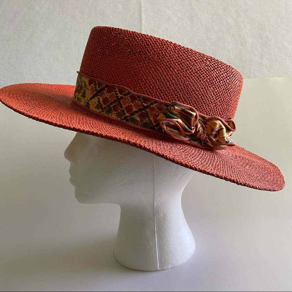 Straw Summer hat Sun Hat Made in USA Hat Straw Summer Hat Woman’s Straw Hat